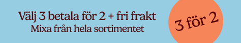 3 för 2 (+ free delivery) - Augusti 2026