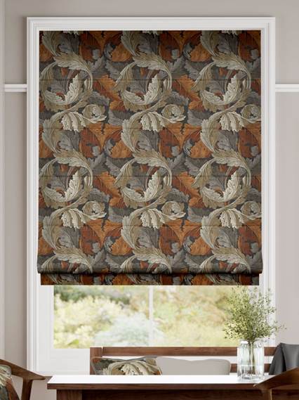 William Morris Acanthus Velvet Chestnut Hissgardiner thumbnail image