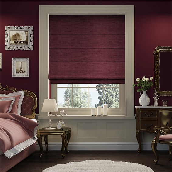 Hissgardin Ahisma Luxe Faux Silk Merlot