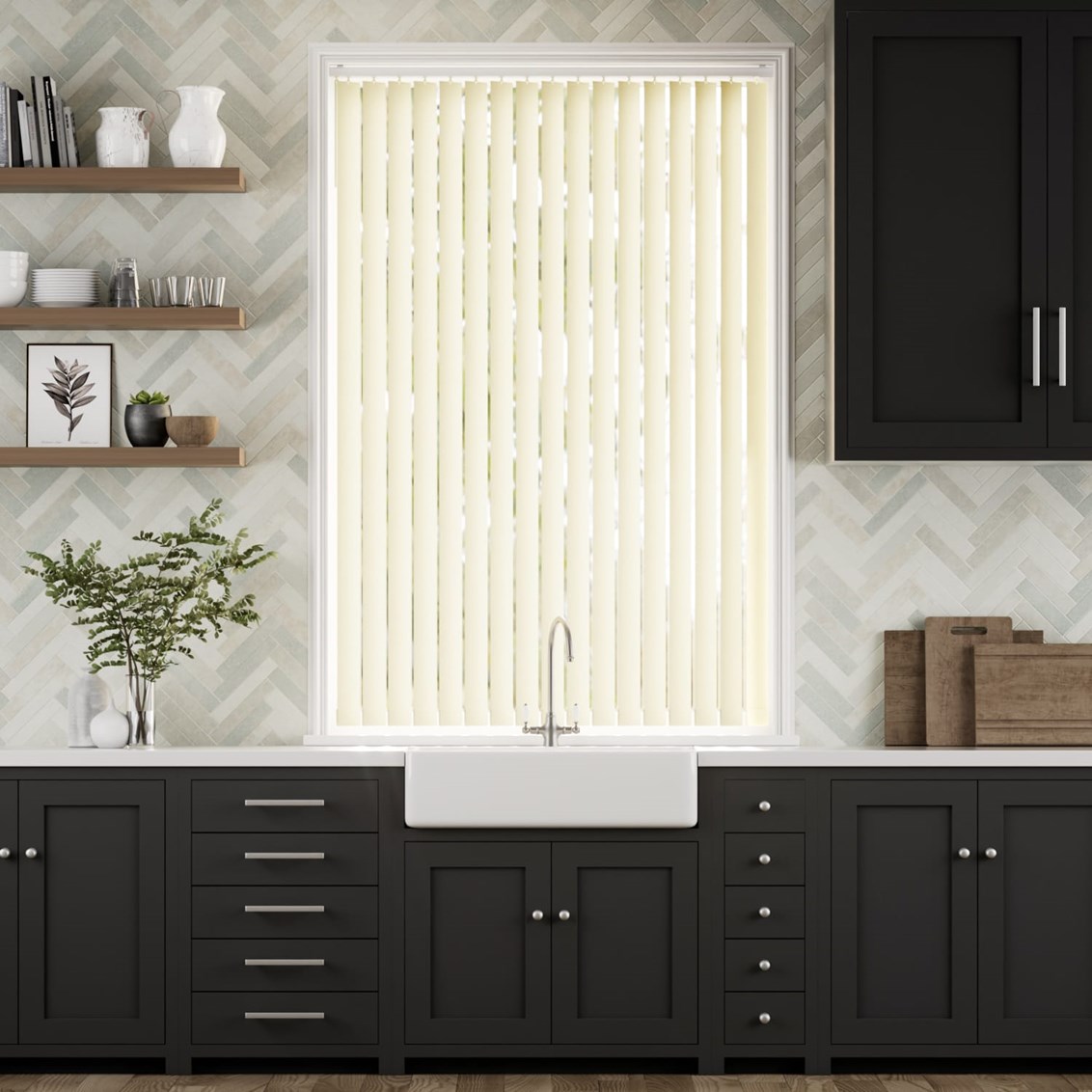 Lamellgardin Amalfi Cream