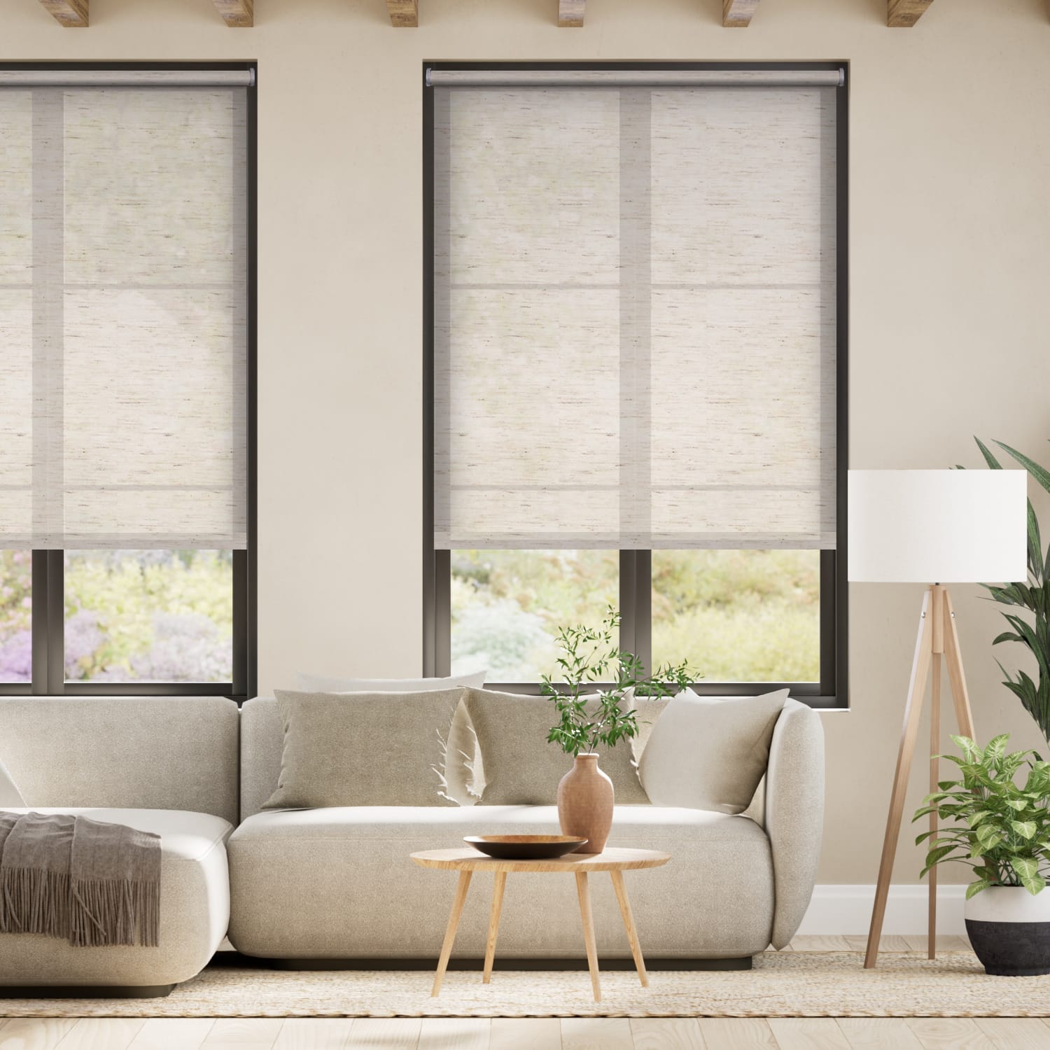 Rullgardin Twist2Fit Asphodel Natural