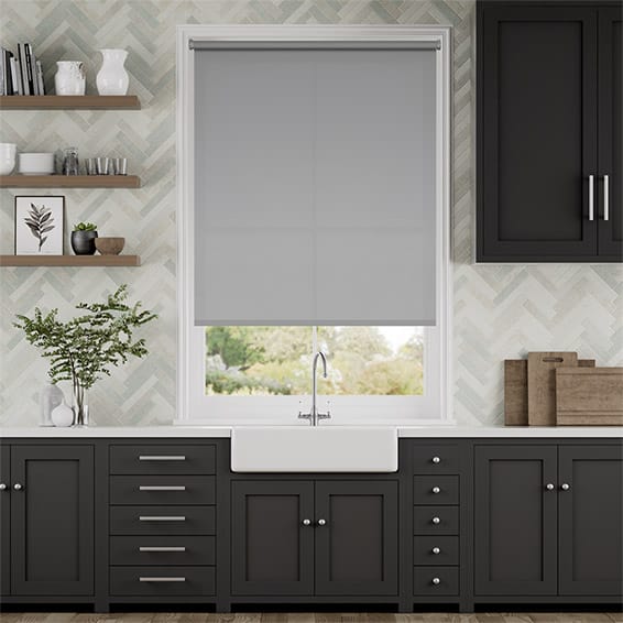 Rullgardin Twist2Fit Avalon Natural Grey