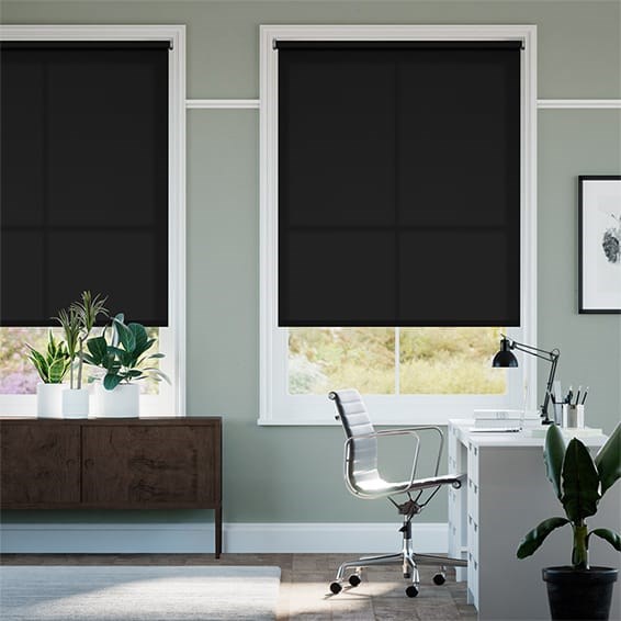 Rullgardin Elektrisk rullgardin Avalon True Black