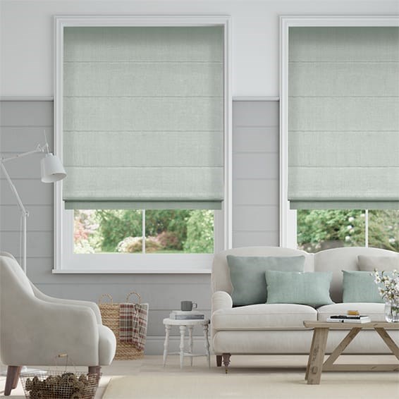 Hissgardin Bijou Linen Duck Egg 