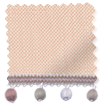 Dekorativa hissgardiner Bijou Linen Vintage Pink & Blush sample image