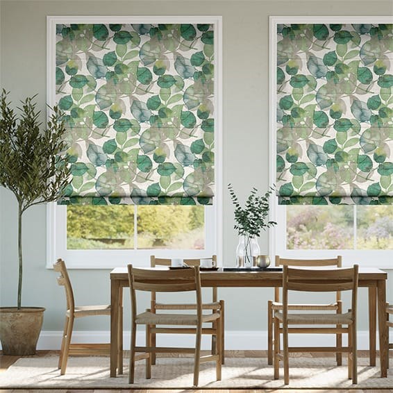 Hissgardin Blakely Linen Vintage Lily Pad