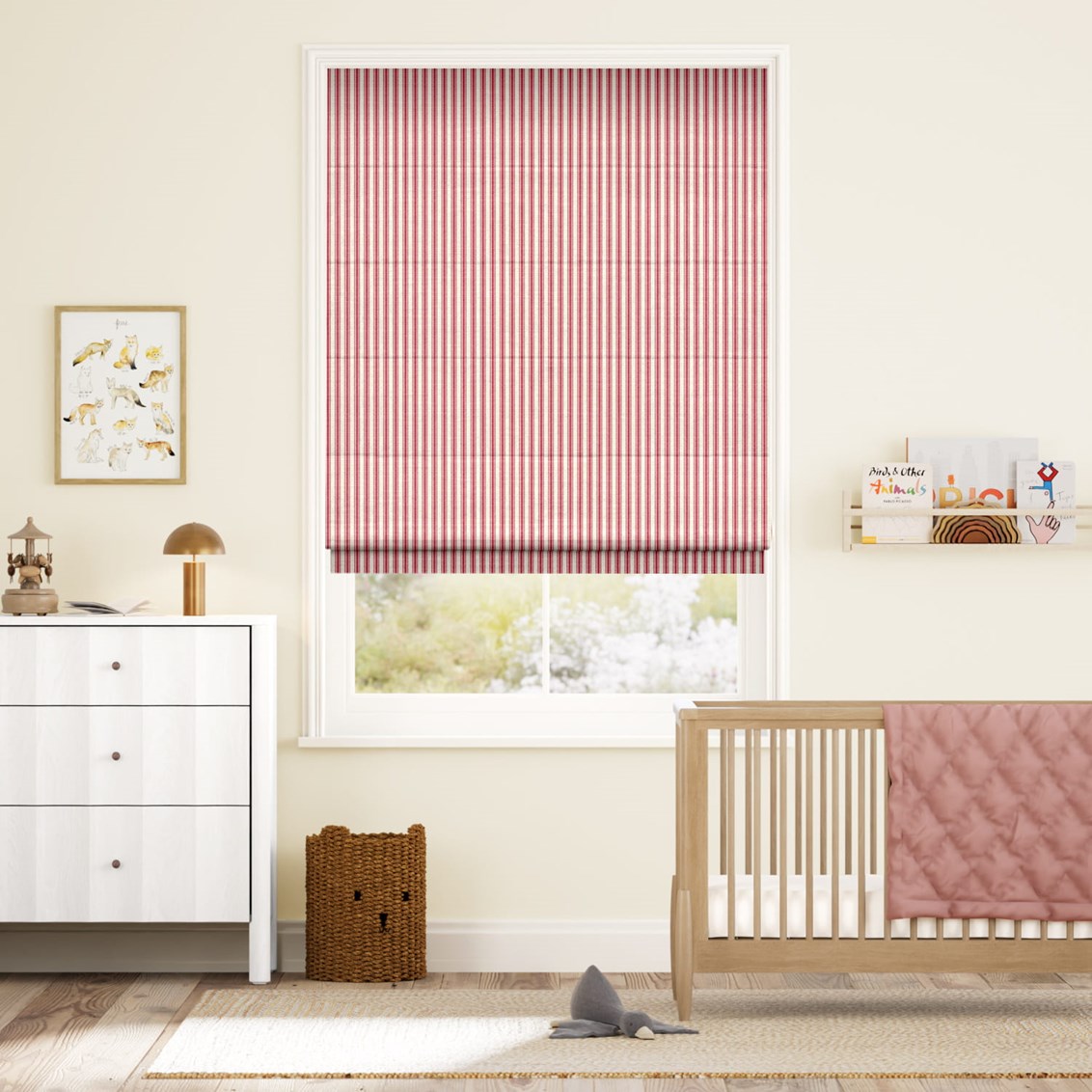 Hissgardin Chester Stripe Berry