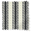 Rullgardin Chester Stripe Slate sample image