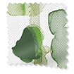 Choices Alyssa Linen Leaf Green Rullgardiner swatch image