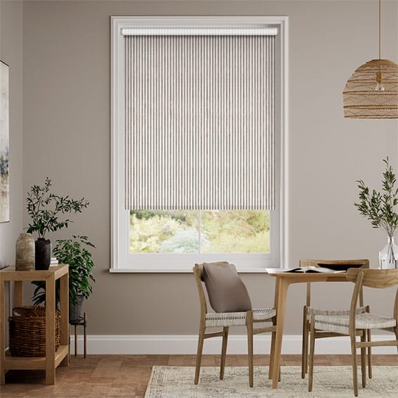 Rullgardin Choices Ella Stripe Cappuccino 