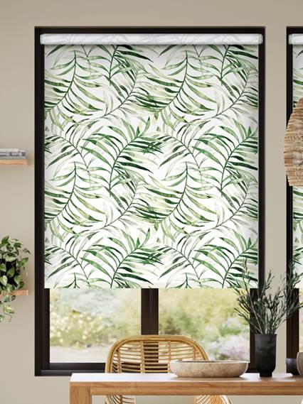 Choices Kentia Linen Leaf Rullgardiner thumbnail image