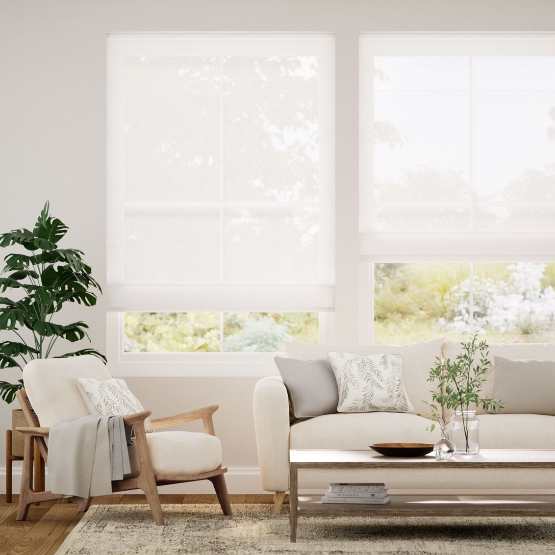 Hissgardin Cirrus Voile Cotton White