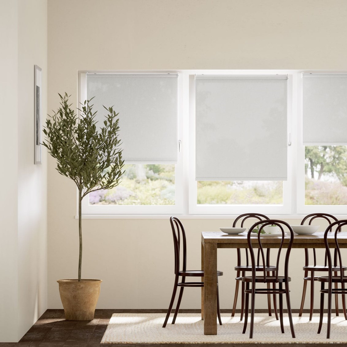 Rullgardin ClampFit Avalon Farmhouse Grey
