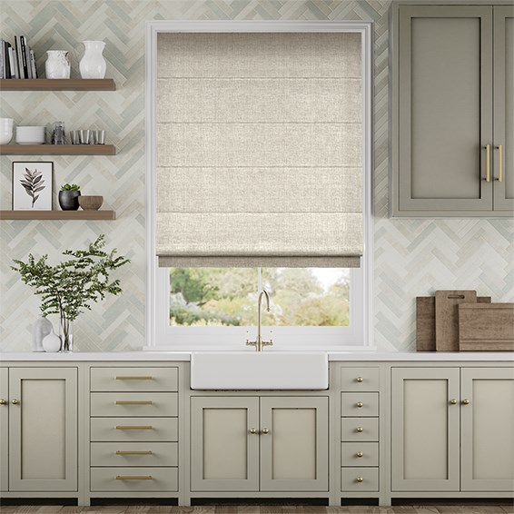 Hissgardin ClampFit Bijou Linen Oatmeal