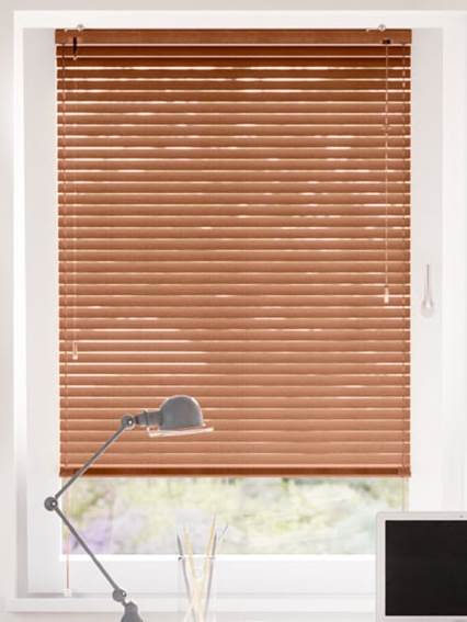 ClampFit Woodgrain Redwood Persienner thumbnail image