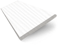 Persienn i konstträ Click2Fit Ice White - 50mm Slat sample image