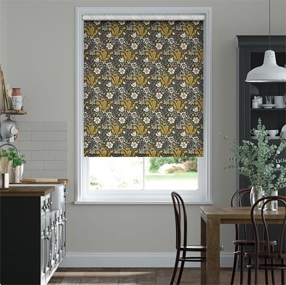 Rullgardin William Morris Compton Amber