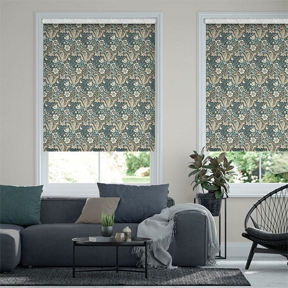 Rullgardin William Morris Compton Midnight