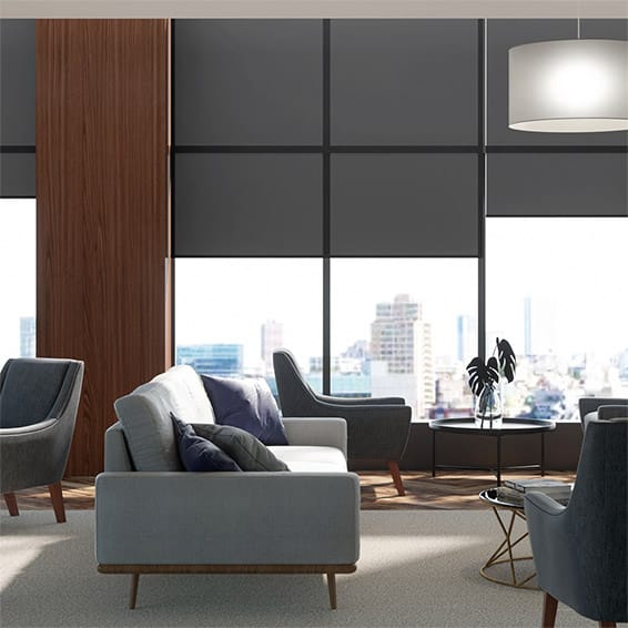 Rullgardin Contract Oculus Slate