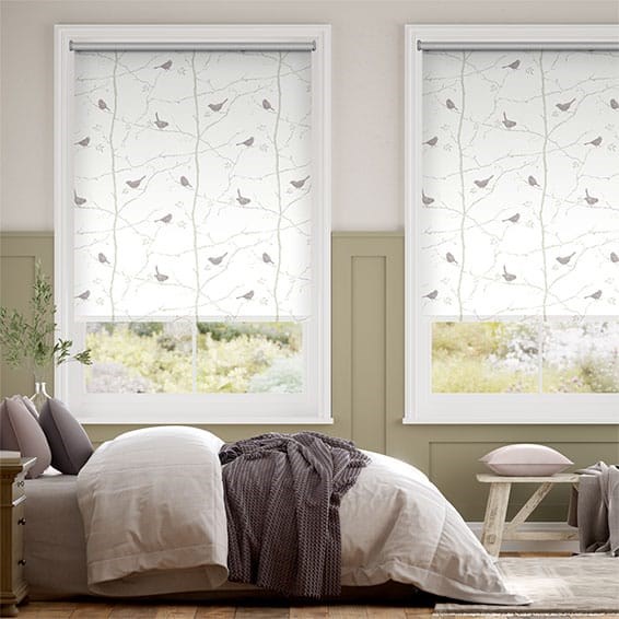 Rullgardin Twist2Fit Springs Dawn Chorus Heather 
