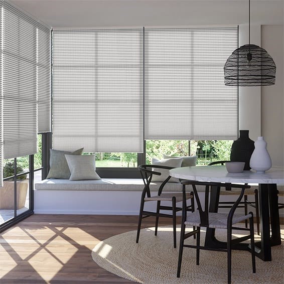 Plisségardin Cordless DuoLight Mosaic Cool Grey