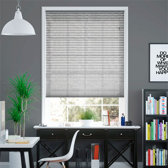 Plisségardin DuoLight Graphite