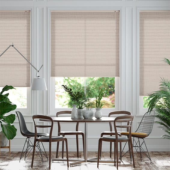 Plisségardin DuoLight Hopsack