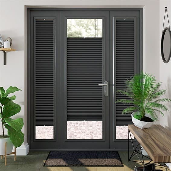 Plisségardin PerfectFIT DuoShade Anthracite