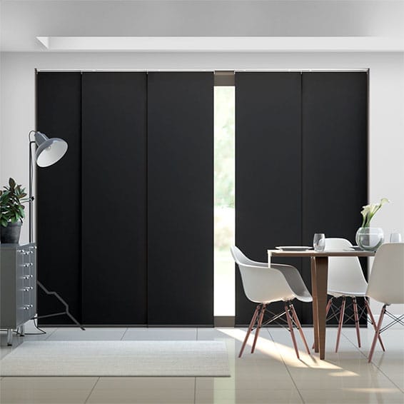 Panelgardin Eclipse Black