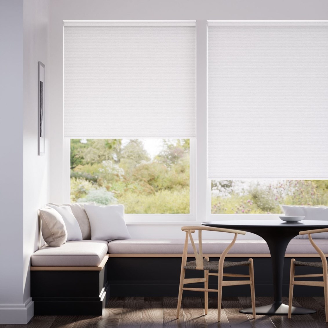 Mörkläggande Rullgardin Twist2Fit Eclipse Brilliant White