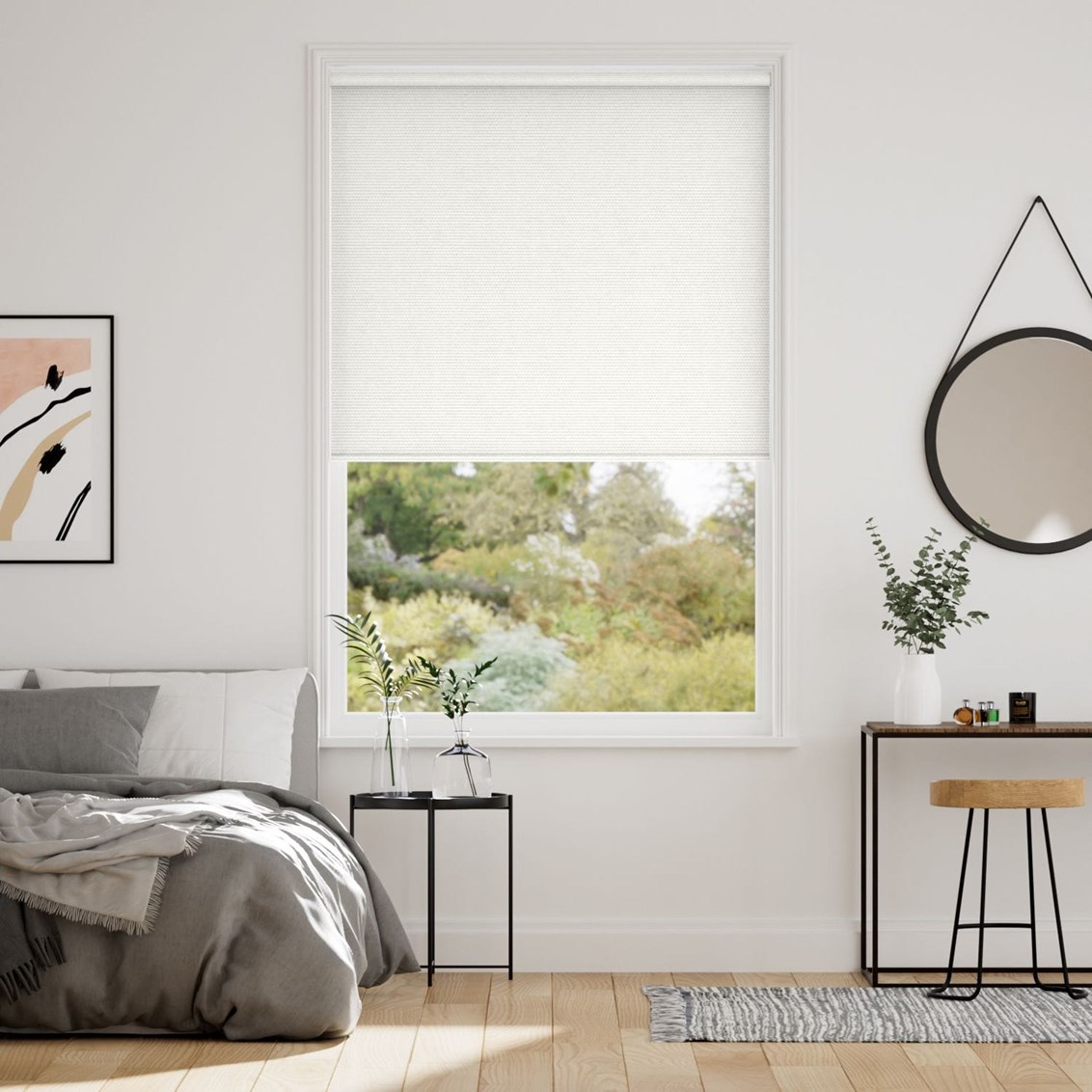 Rullgardin Eclipse Ice White