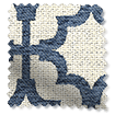 Hissgardin Elektrisk hissgardin Lattice Navy Blue sample image