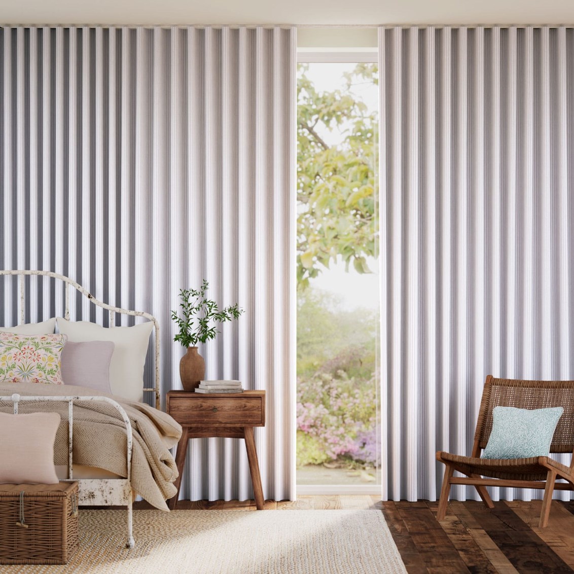 Gardiner Ella Stripe Lavender 