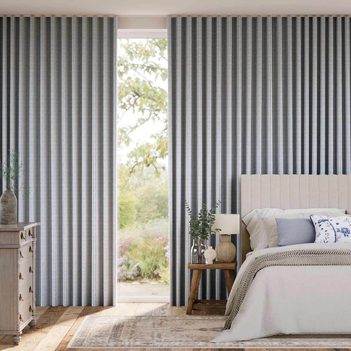 Gardiner Ella Stripe Navy 