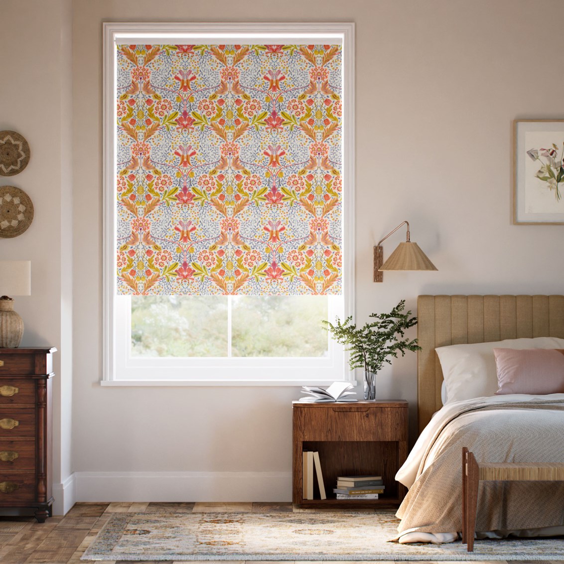 Rullgardin Twist2Fit Elm House Rust