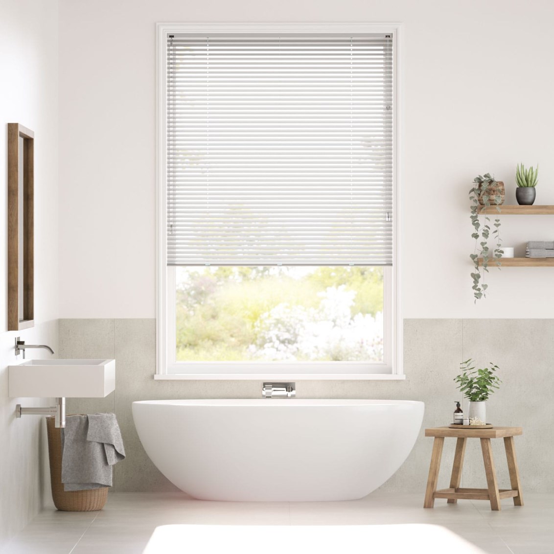 Persienner Essence Silver Grey - 25mm lameller