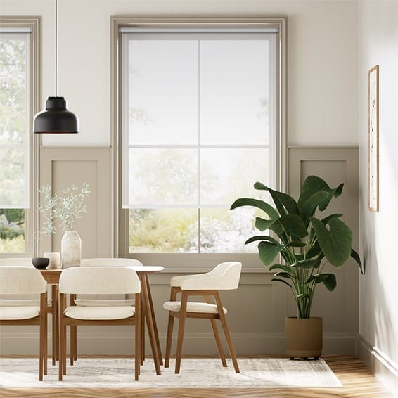 Rullgardin Elektrisk Express Screen White
