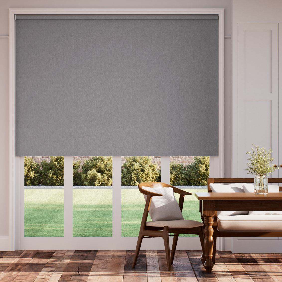 Rullgardin Mörkläggande Faralux Flannel Grey