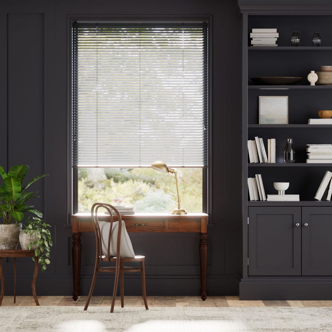 Aluminiumpersienn Form Brushed Cosmic Grey