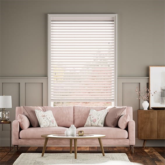 Träpersienn Freshwater Pearl - 50mm Slat