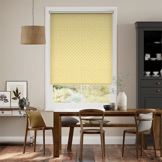 Rullgardin Twist2Fit Fretwork Diamond Honey