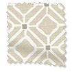 Fretwork Diamond Linen Gardiner swatch image