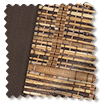 Bambu rullgardin roll-up Gabor Chestnut & Acorn sample image