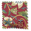 Rullgardin William Morris Strawberry Thief Harissa Red sample image
