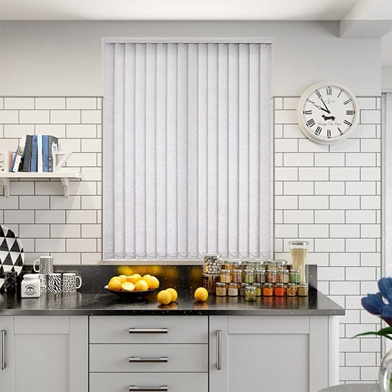 Lamellgardin Jubilee Bright White