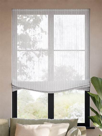 Leone Embroidered Voile Pinstripe Hissgardiner thumbnail image