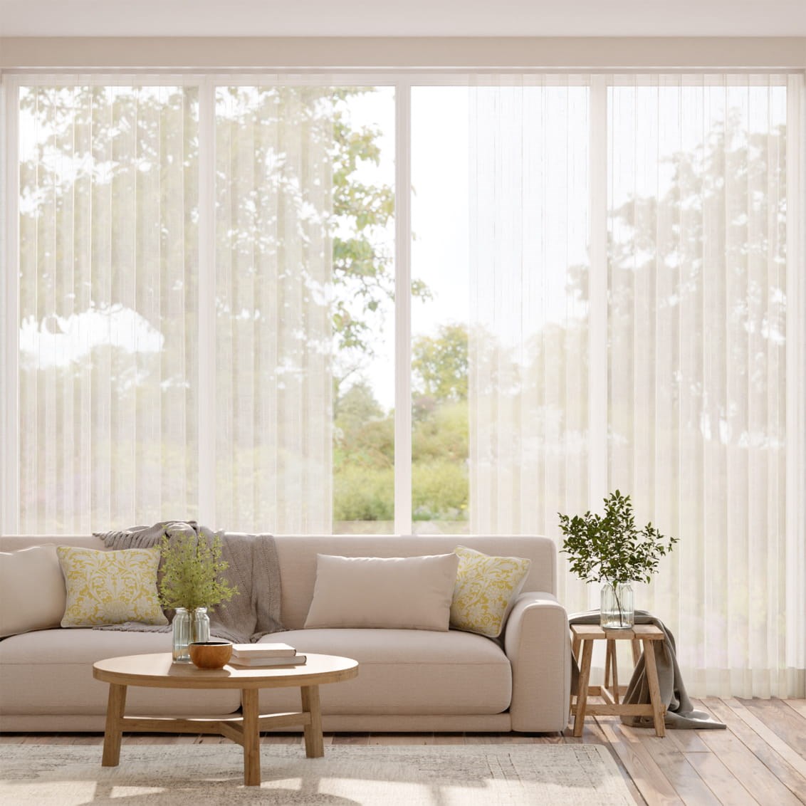 Gardiner Leone Voile Cream