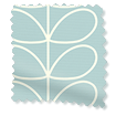 Linear Stem Duck Egg Rullgardiner swatch image