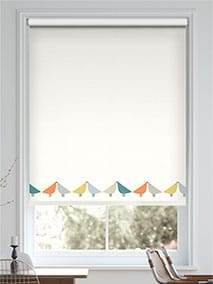 Twist2Fit Lintu Birds Border Pimento Rullgardiner thumbnail image