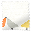Lintu Birds Border Pimento Rullgardiner swatch image